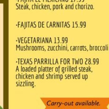 El Mexicano Restaurant - Menu - Mexican Near Me - Jeffersonville, Indiana