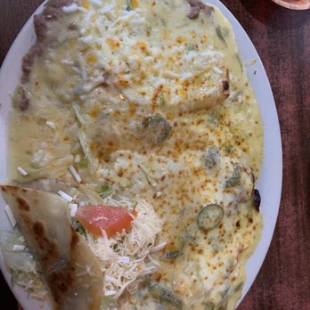 Kiki's Mexican Restaurant - Combo #2 - two cheese enchiladas, beef taco, chile relleno. SMOTHERED IN QUESO!!! - Mexican Near Me - El Paso, Texas Kiki's Mexican Restaurant - Combo #2 - two cheese enchiladas, beef taco, chile relleno. SMOTHERED IN QUESO!!! - Mexican Near Me - El Paso, Texas