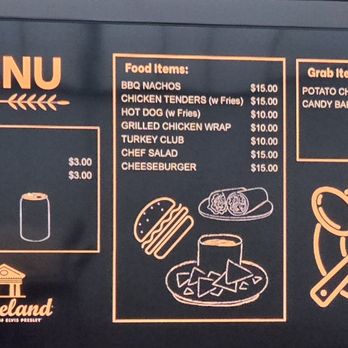 Graceland Exhibition Center - Food Menu (Definitely not worth the price unless you caught it fresh!) - Venues & Event Spaces Near Me - Memphs, Tennessee