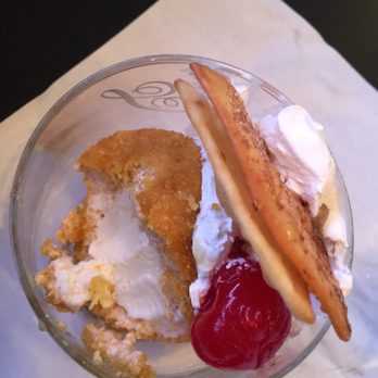 Maria's Mexican Restaurant - Fried Ice Cream Ball - Mexican Near Me - Chicago, Illinois