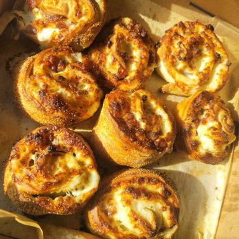 Pizza Guys - Cheesy bacon rolls yum... Only thing worthy - Pizza Near Me - Corona, California