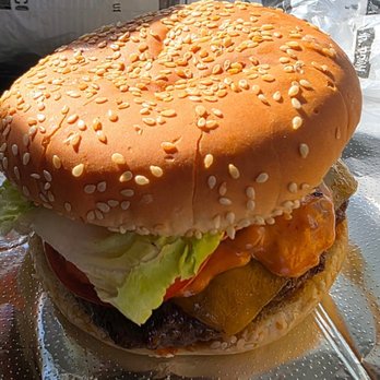 La Parrilla Cafe - Cheese burger home made patties and sauce, lettuce, tomato. - Coffee & Tea Near Me - Hailey, Idaho La Parrilla Cafe - Cheese burger home made patties and sauce, lettuce, tomato. - Coffee & Tea Near Me - Hailey, Idaho