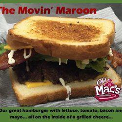 Old Macs Drive Thru - Our Flagship burger !! Named after our local high school sports team, a customer favorite!