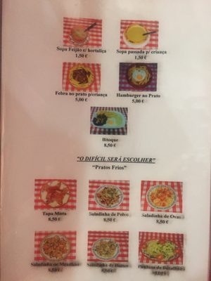 Menu photo 2 Tasquinha do Aires Almada, 15