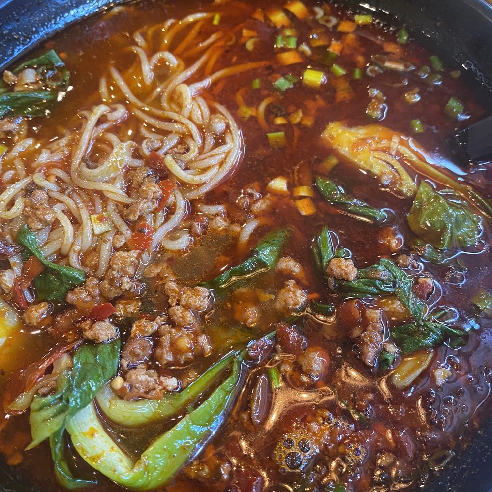 Noodle Man - B3. Hot & Spicy Noodle Soup - Chinese Near Me - Chesapeake, Virginia Noodle Man - B3. Hot & Spicy Noodle Soup - Chinese Near Me - Chesapeake, Virginia