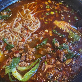 Noodle Man - B3. Hot & Spicy Noodle Soup - Chinese Near Me - Chesapeake, Virginia Noodle Man - B3. Hot & Spicy Noodle Soup - Chinese Near Me - Chesapeake, Virginia
