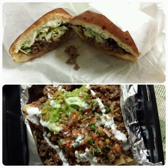 VIP Tacos - Asada torta & Nachos. Pretty damn good - Tacos Near Me - Anaheim, California