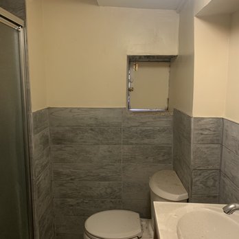 Empire State Renovators - BEFORE: the ceiling came down weirdly low and was not level in multiple places - General Contractors Near Me - New York, New York Empire State Renovators - BEFORE: the ceiling came down weirdly low and was not level in multiple places - General Contractors Near Me - New York, New York