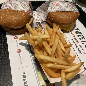 The Habit Burger Grill - 2 original Charburger with Cheese and fries. - Burgers Near Me - Phoenix, Arizona The Habit Burger Grill - 2 original Charburger with Cheese and fries. - Burgers Near Me - Phoenix, Arizona