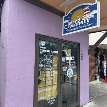Island Creamery - Store Front - Ice Cream & Frozen Yogurt Near Me - Berlin, Maryland