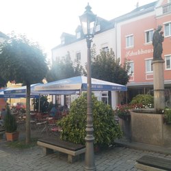 Sale e Pepe - Seating area on the main square in front of the restaurant (restaurant not on photo).