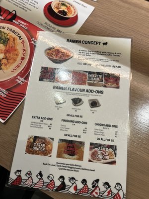 Menu photo 1 Ramen Tabetai Toronto, ON Menu photo 1 Ramen Tabetai Toronto, ON