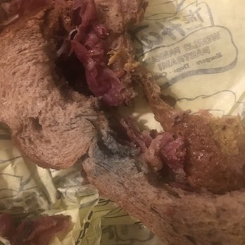 The Hat - So disappointed! There was mold on my pastrami sandwich. Please be careful, I didn't notice since it was wrapped with the yellow paper. - Sandwiches Near Me - Brea, California The Hat - So disappointed! There was mold on my pastrami sandwich. Please be careful, I didn't notice since it was wrapped with the yellow paper. - Sandwiches Near Me - Brea, California