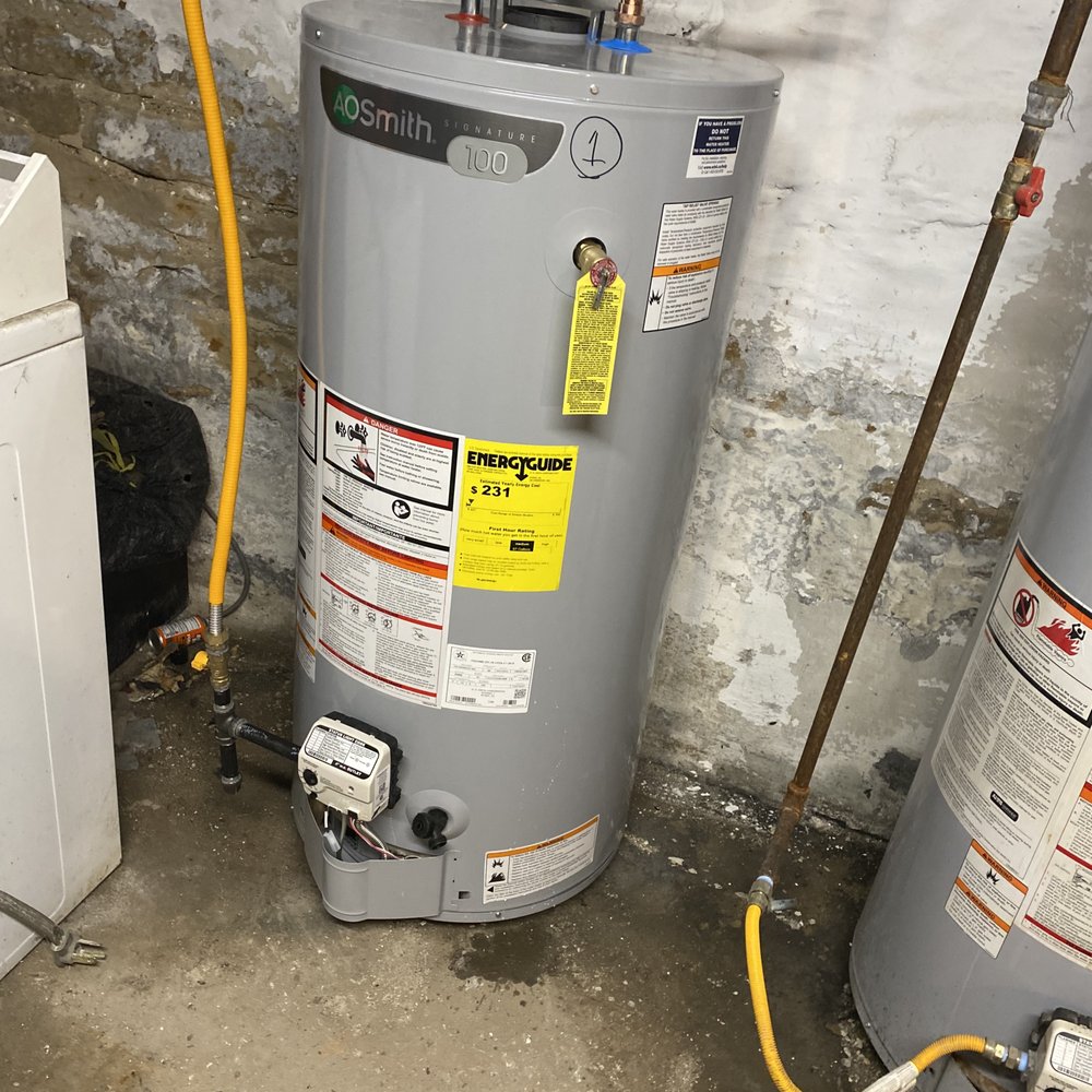 Ao Smith Water Heater Gcr 40 400 LOCHINVAR GSN04040 40 GAL Used