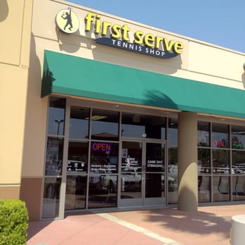 First Serve Tennis - Store Front - Sporting Goods Near Me - Valencia, California First Serve Tennis - Store Front - Sporting Goods Near Me - Valencia, California
