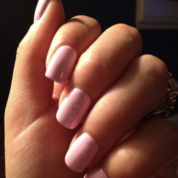 Purcelli Salon - Natural nails with cal gel and a baby pink nail polish (by Dawn!) - Skin Care Near Me - Napa, California Purcelli Salon - Natural nails with cal gel and a baby pink nail polish (by Dawn!) - Skin Care Near Me - Napa, California