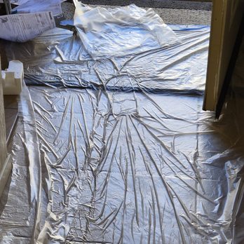 Wire Tech Electric - Plastic sheeting from the front door throughout the hallway and into the master bathroom. - Electricians Near Me Wire Tech Electric - Plastic sheeting from the front door throughout the hallway and into the master bathroom. - Electricians Near Me