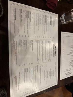 Menu photo 2 Andiamo Italian Ristorante Eagan, MN