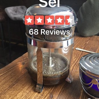 Le Sel Bistro - French Press... kinda weak, but they did replace w stronger pot and even comped or. - Breakfast & Brunch Near Me - Tacoma, Washington