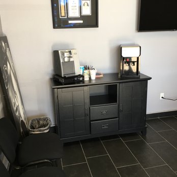 All Tech Automotive - Krups Coffee Machine in waiting room - Auto Repair Near Me - Clovis, California