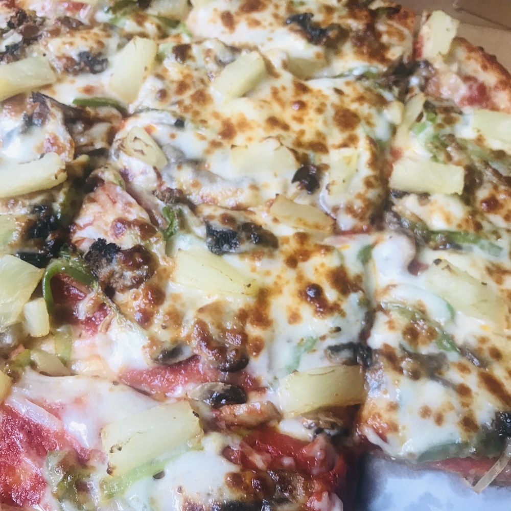 Bellacino's Pizza & Grinders - Bellacino's Super with pineapple. - Pizza Near Me - Summerville, South Carolina
