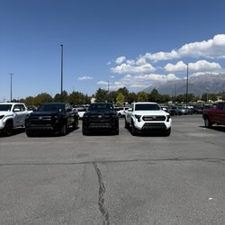 Orem Toyota - Black truck purchased.