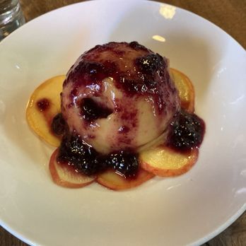 Bluebeard - Blackberry peach sorbet - New American Near Me - Indianapolis, Indiana