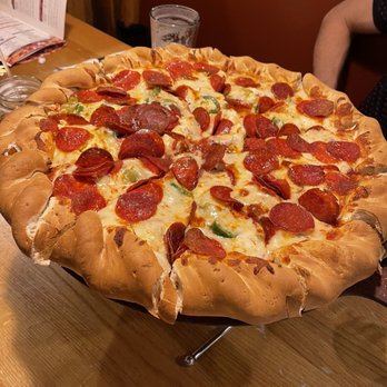 Beau Jo's - Arvada - Sky hawk Mountain Pie (5 lb.) with added jalapeños - Pizza Near Me - Arvada, Colorado
