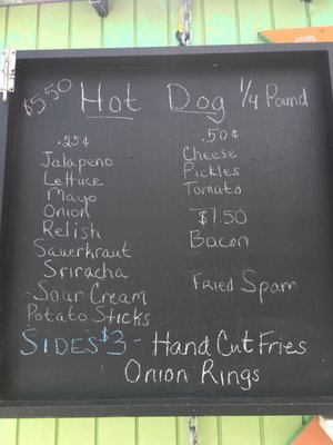Menu photo 2 Gracias, De Nada Vieques, PR