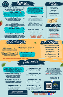 Menu photo 3 Tarpon Turtle Waterfront Grill Tarpon Springs, FL Menu photo 3 Tarpon Turtle Waterfront Grill Tarpon Springs, FL
