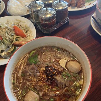 The Original Sab-E-Lee - Lao papaya salad, boat noodle, garlic wings, etc... Mmm - Asian Fusion Near Me - San Diego, California