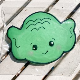 Such a cute baby yoda cookie! Such a cute baby yoda cookie!
