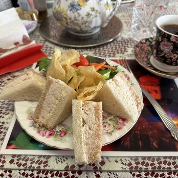 Pamela's - The sandwiches, chips and salad. This is the Cashew Chicken! - Tea Rooms Near Me - Huntington Beach, California Pamela's - The sandwiches, chips and salad. This is the Cashew Chicken! - Tea Rooms Near Me - Huntington Beach, California