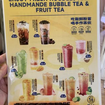 Walala Hand-Pulled Noodles - Drink menu - Noodles Near Me - Orlando, Florida