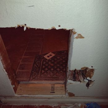 Mitch Stabile Handyman - This is the inside of our home where he made the hole - Handyman Near Me