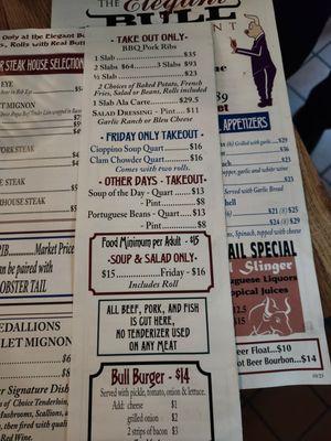 Menu photo 4 Elegant Bull Restaurant Delhi, CA Menu photo 4 Elegant Bull Restaurant Delhi, CA