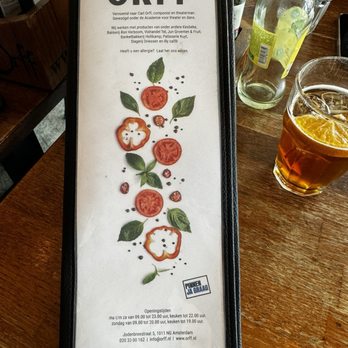 Cafe Restauranr Orff - Menu - Cafes Near Me - Amsterdam, New Hampshire