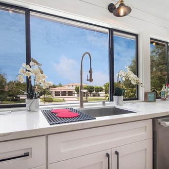 SV Construction - a kitchen with a large window - General Contractors Near Me SV Construction - a kitchen with a large window - General Contractors Near Me