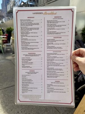 Menu photo 8 Cafe Landwer Boston, MA