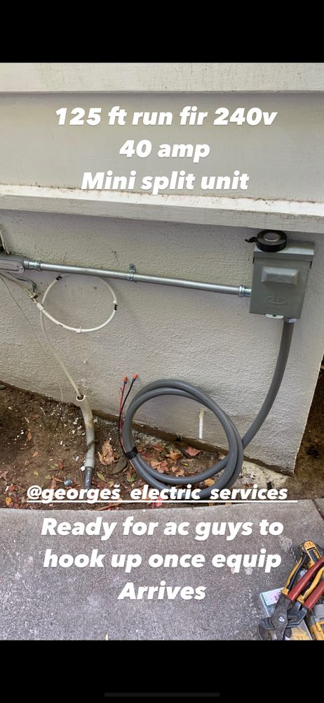 Slide of George’s Electric Services