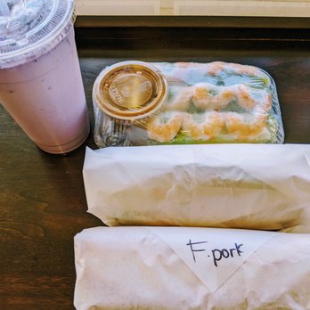 Ty Sandwich - To-go order. Taro Milk Tea was good. - Sandwiches Near Me - San Francisco, California Ty Sandwich - To-go order. Taro Milk Tea was good. - Sandwiches Near Me - San Francisco, California