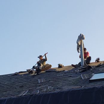 Marios Roofing - Removing old roof shingles. - Roofing Near Me - Stoughton, Massachusetts