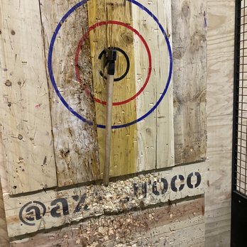 Axe Thro Co - Smack dab in bullseye with da beeg axe. - Axe Throwing Near Me - San Diego, California