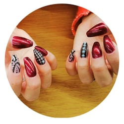 Shine Nail Lounge - Fall,Funky, Vampy Nails By Katessa