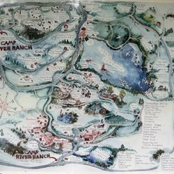 Camp River Ranch - Map