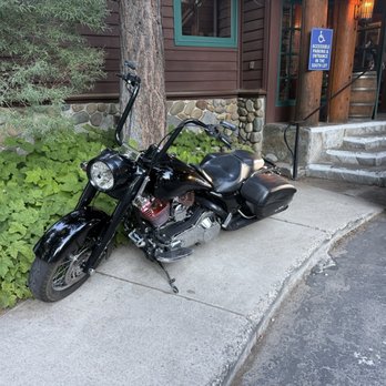 Sunnyside - Apparently jerks can park whoever at Sunnyside. - New American Near Me - Tahoe City, California