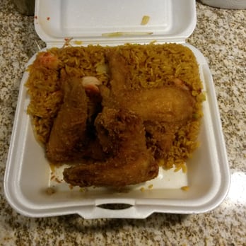 Goodie's Cafe - 3 wings with shrimp fried rice (spicy) - Chinese Near Me - Crofton, Maryland Goodie's Cafe - 3 wings with shrimp fried rice (spicy) - Chinese Near Me - Crofton, Maryland