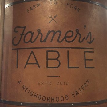 Farmer's Table - New American Near Me - La Mesa, California