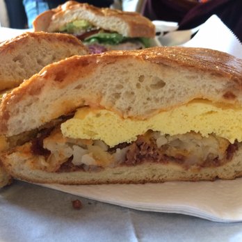 Lou's Cafe - Corned beef hash sammie - Coffee & Tea Near Me - San Francisco, California