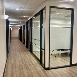 Danville Business Center - Hallway and private meeting room